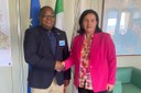 Incontro con l'ambasciatore del Mozambico in Italia, Santos Alvaro