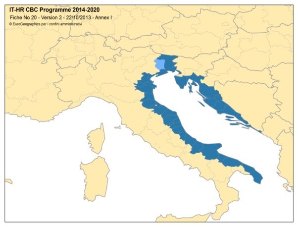 Cartina Italia Croazia