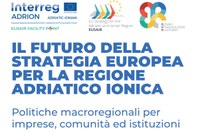 Il futuro della Strategia macroregionale Eusair