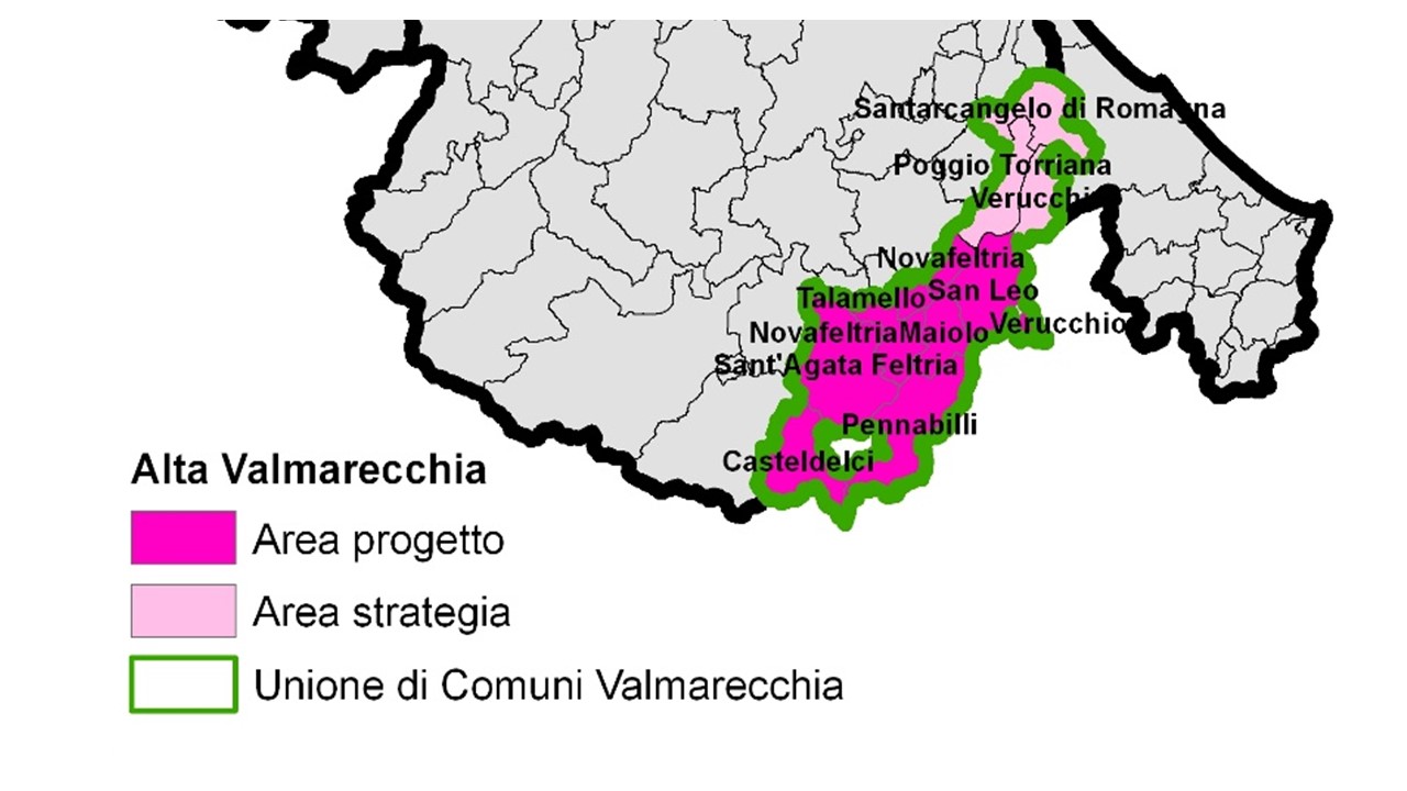 Mappa Alta Valmarecchia