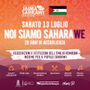 Locandina Saharawi 13 luglio